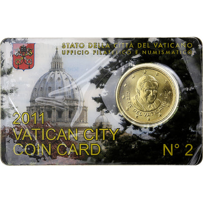 Vatikan, 
            
               Benedict XVI, 
            
               50 Euro Cent