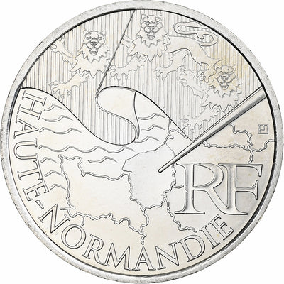 Frankreich, 
            
               10 Euro, 
            
               Haute-Normandie