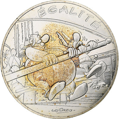 Frankreich, 
            
               10 Euro, 
            
               Astérix - Égalité