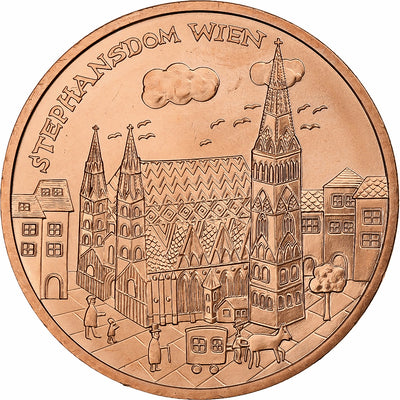 Österreich, 
            
               10 Euro, 
            
               Stephansdom Wien