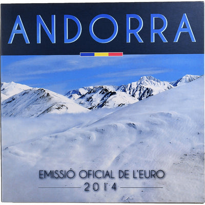 Andorra, 
            
               Coffret 1c. à 2€, 
            
               BU