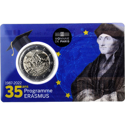 Frankreich, 
            
               2 Euro, 
            
               Erasmus