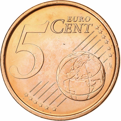 Spanien, 
            
               5 Euro Cent, 
            
               BU