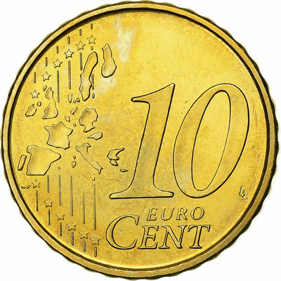 Spanien, 
            
               10 Euro Cent, 
            
               BU