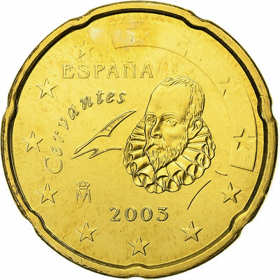 Spanien, 
            
               20 Euro Cent, 
            
               BU