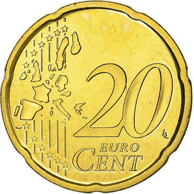 Spanien, 
            
               20 Euro Cent, 
            
               BU