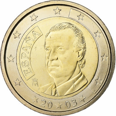 Spanien, 
            
               2 Euro, 
            
               BU