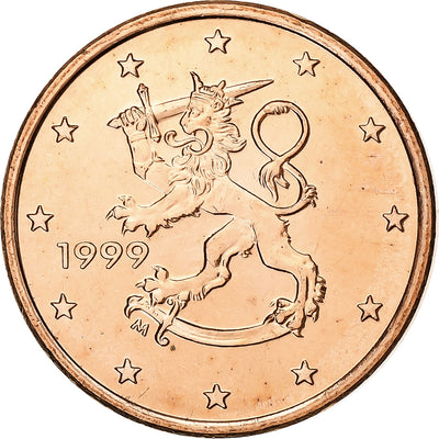 Finnland, 
            
               5 Euro Cent, 
            
               1999