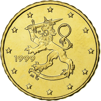 Finnland, 
            
               10 Euro Cent, 
            
               1999