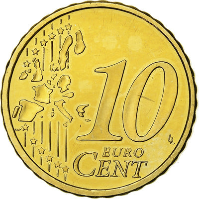 Finnland, 
            
               10 Euro Cent, 
            
               1999