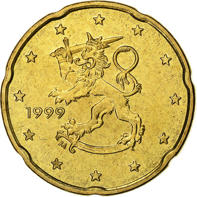 Finnland, 
            
               20 Euro Cent, 
            
               1999