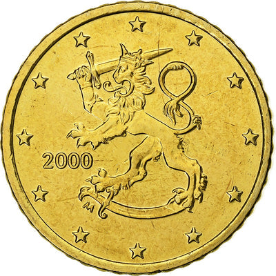 Finnland, 
            
               50 Euro Cent, 
            
               2000