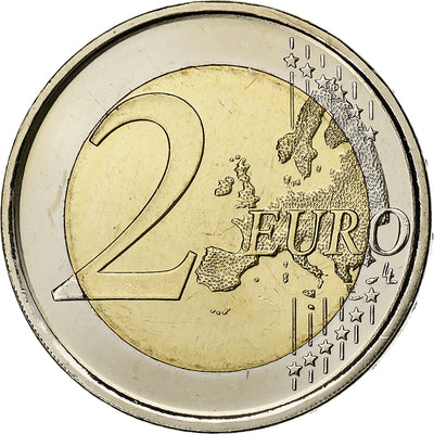 Spanien, 
            
               2 Euro, 
            
               Traité de Rome