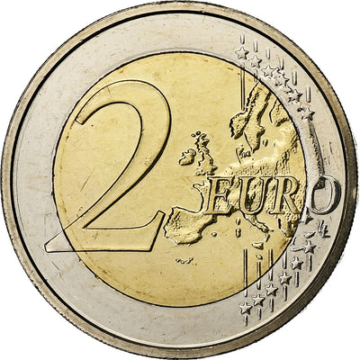 Belgien, 
            
               2 Euro, 
            
               Traité de Rome