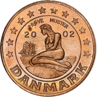 Dänemark, 
            
               Margrethe II, 
            
               5 Euro Cent