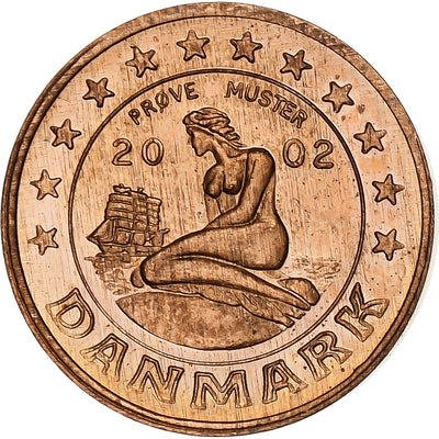 Dänemark, 
            
               Margrethe II, 
            
               Euro Cent