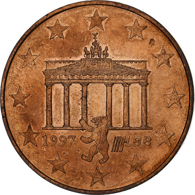 Deutschland, 
            
               1-1/2 Euro, 
            
               1997