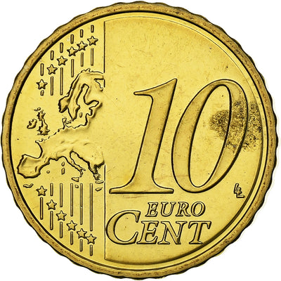 Zypern, 
            
               10 Euro Cent, 
            
               BU