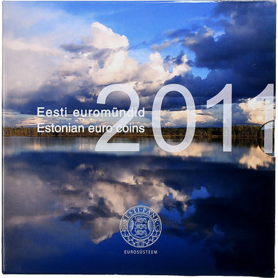 Estonia, 
            
               1 Cent to 2 Euro, 
            
               BU