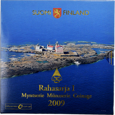 Finnland, 
            
               1 c. to 2€ + token, 
            
               BU