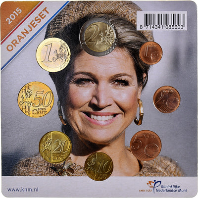 Niederlande, 
            
               Willem-Alexander, 
            
               1 Cent to 2 Euro