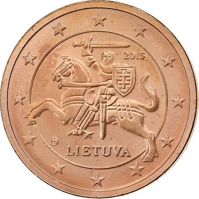 Lithuania, 
            
               2 Euro Cent, 
            
               BU