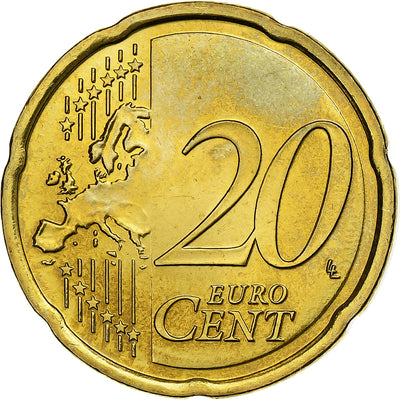 Lithuania, 
            
               20 Euro Cent, 
            
               BU