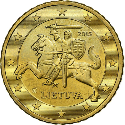 Lithuania, 
            
               50 Euro Cent, 
            
               BU