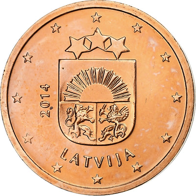 Latvia, 
            
               2 Euro Cent, 
            
               BU