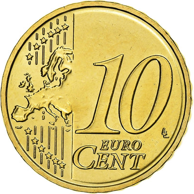 Latvia, 
            
               10 Euro Cent, 
            
               BU