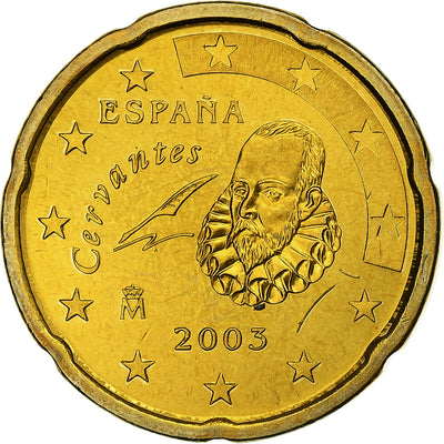 Spanien, 
            
               Juan Carlos I, 
            
               20 Euro Cent