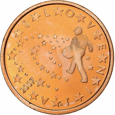 Slowenien, 
            
               5 Euro Cent, 
            
               BU