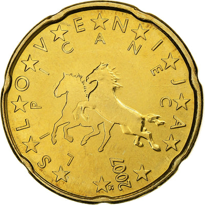 Slowenien, 
            
               20 Euro Cent, 
            
               BU