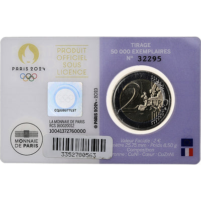 Frankreich, 
            
               2 Euro, 
            
               Olympic Games Paris 2024