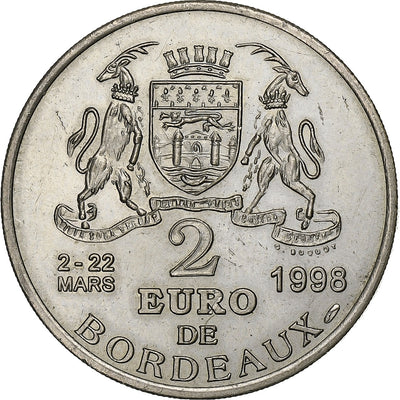 Frankreich, 
            
               2 Euro de Bordeaux, 
            
               Le pont de pierre