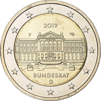 Deutschland, 
            
               2 Euro, 
            
               Budensrat