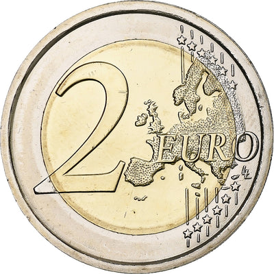 Italien, 
            
               2 Euro, 
            
               60ème anniversaire du Ministère de la santé