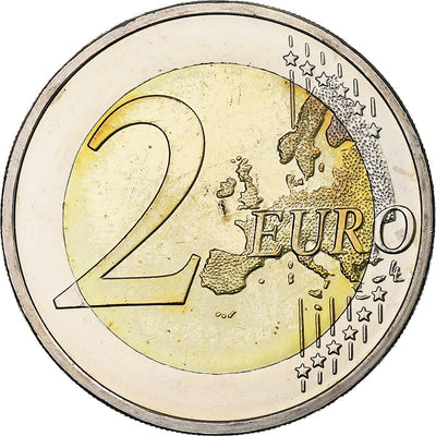 Deutschland, 
            
               2 Euro, 
            
               Introduction de l'euro