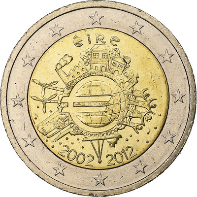 Ireland - Republic, 
            
               2 Euro, 
            
               Introduction de l'euro