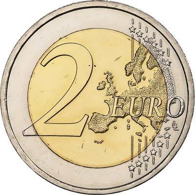 Österreich, 
            
               2 Euro, 
            
               30 ans du drapeau de l'UE