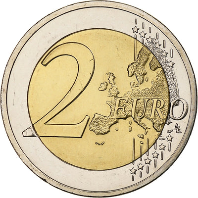 Griechenland, 
            
               2 Euro, 
            
               30 ans du drapeau de l'UE