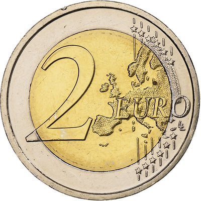 Ireland, 
            
               2 Euro, 
            
               30 ans du drapeau de l'UE