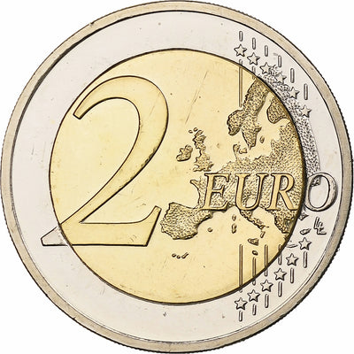 Latvia, 
            
               2 Euro, 
            
               30 ans du drapeau de l'UE