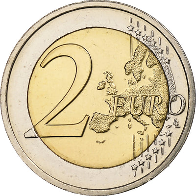 Luxemburg, 
            
               2 Euro, 
            
               30 ans du drapeau de l'UE