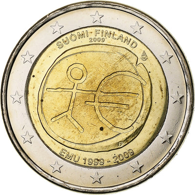 Finnland, 
            
               2 Euro, 
            
               Union économique et monétaire