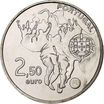 Portugal, 
            
               2-1/2 Euro, 
            
               FIFA 2010