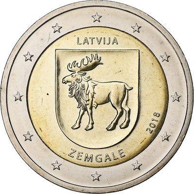 Latvia, 
            
               2 Euro, 
            
               Zemgale