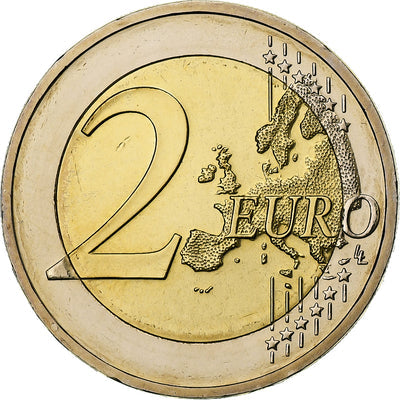 Deutschland, 
            
               2 Euro, 
            
               50 ans du traité de l'Élysée