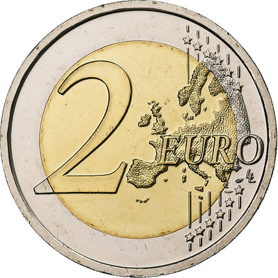 Slowakei, 
            
               2 Euro, 
            
               10th Anniversary - Accession to the European Union