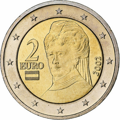 Österreich, 
            
               2 Euro, 
            
               2002